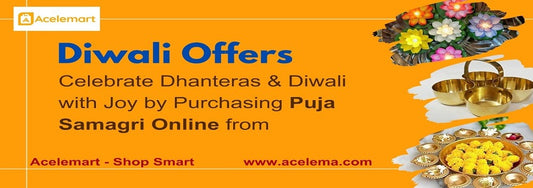 Buy Puja Samagri Online with Acelemart and celebrate Dhanteras & Diwali with Joy