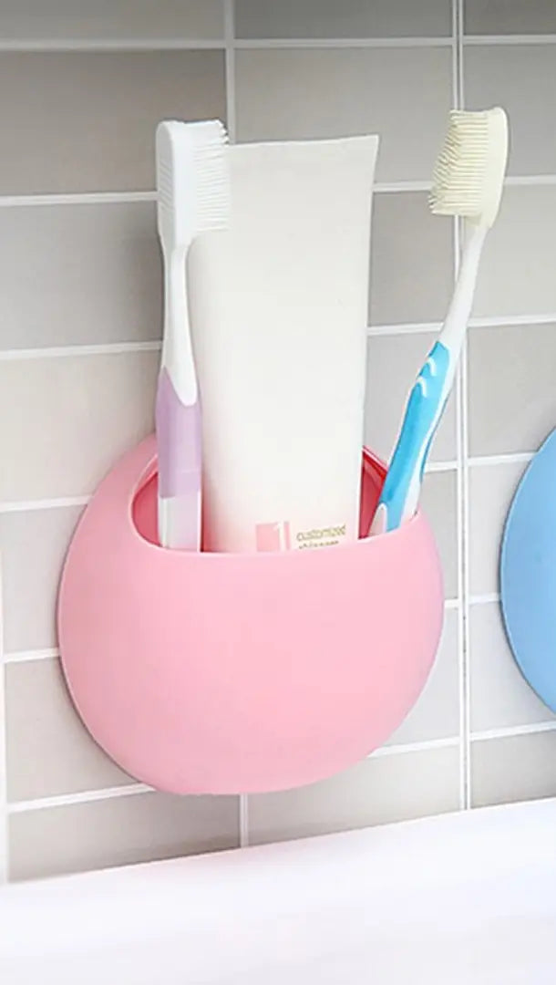 New Cute Eggs Design Toothbrush Sucker Holder Suction Hooks Cup Organizer