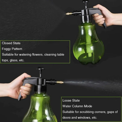 Garden Pump Pressure Sprayer|Lawn Sprinkler|Water Mister|Spray Bottle for Herbicides, Pesticides, Fertilizers (Bulb Shape)