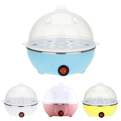 NAVYA Egg Boiler Electric Automatic 7 Egg Poacher for Steaming, Cooking, Boiling and Frying, (Color May Vary) (Pack of 1)