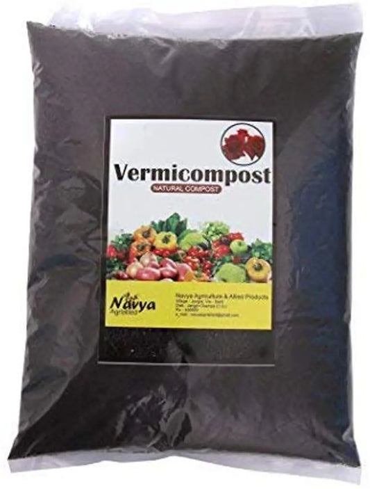 Vermicompost Organic Fertilizer for Home and Kitchen Garden 1 Kg