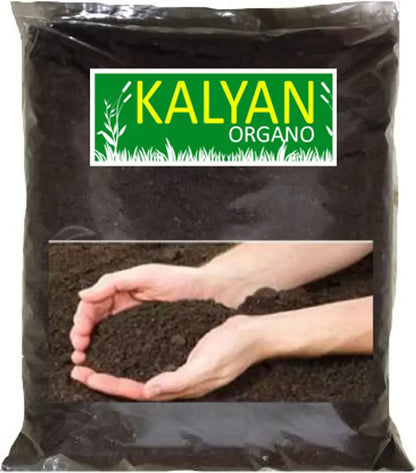 Plantsab Organic Vermicompost Fertilizer Manure for Garden,Grass and Plants - 5 kg