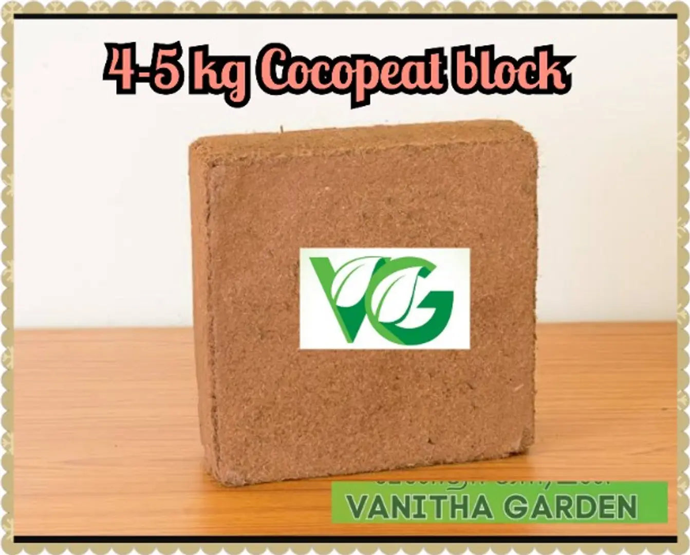 Cocopeat 4-5 kg block