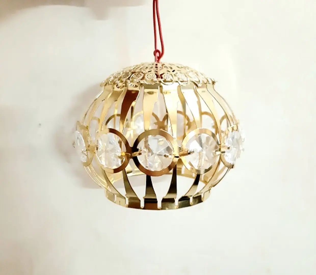 Shining Gold Metal Elegant Ball Decorati Pendant Lights