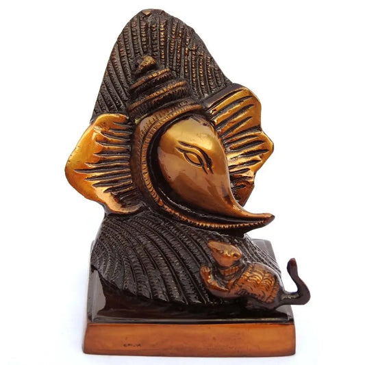 Brass Lord Ganesha Modern Decorative Statue Table Deacute;cor Handicraft