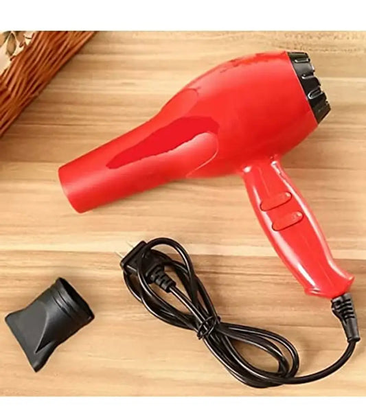 Nova NV-6130 1800W Hair Dryer Hot  Cold With  Speed Settings(Red)