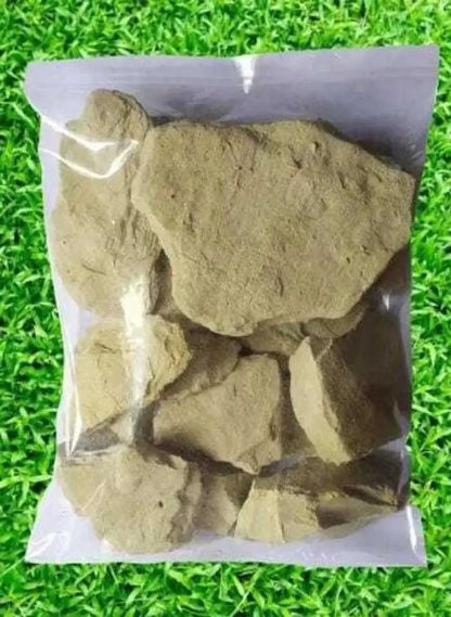 G.L.T. Multani Mitti Stone lumps Pure Herbal Mitti Stone Form/ Mitti (Herbal), Original and Pure clay Natural mitti, Fullers earth , Face pack, mitti stone, 100% pure, No chemicals, (1Kg)