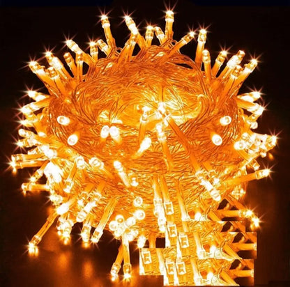 15 Meter Decorative 42 LED String Light Plug for Indoor  Outdoor Decorations ,String Lights for DIY, Party, Home Decor, Christmas, Diwali