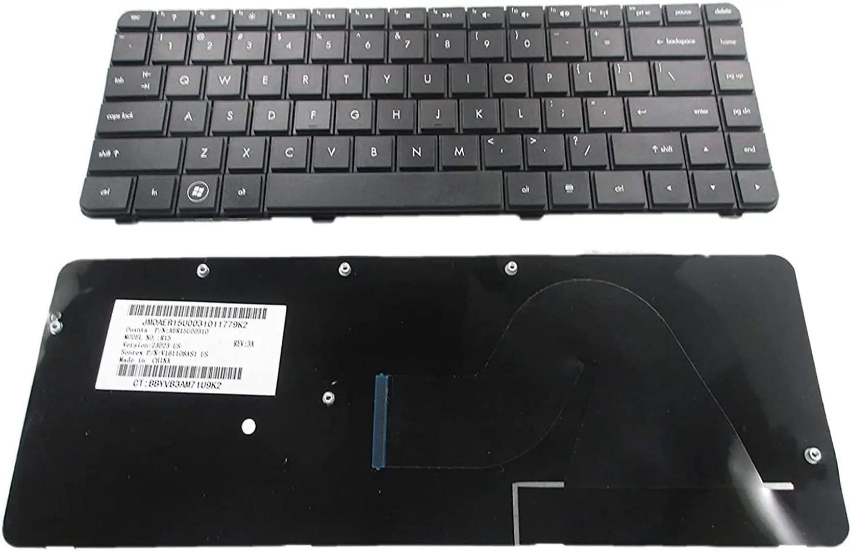 Wistar Laptop Keyboard Compatible for HP Pavilion Presario CQ42 CQ42-100 CQ42-200 G42 G42-300 G42T-200 G42-230US G42-240US G42-410US G42-232NR G42-224CA Black