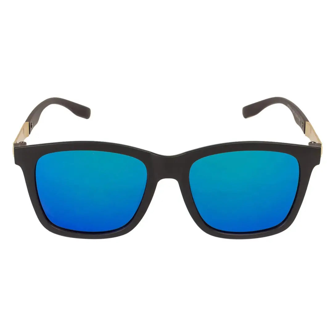 Arzonai Marico Wayfarer Black-Green UV Protection Sunglasses For Men  Women |MA-501-S3|