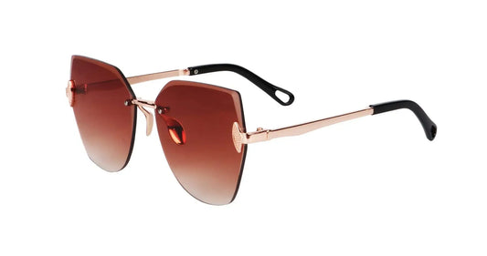 SHOPMORE Freme Less Stylish Sunlgass | For Women | UV Protected Sunglasses |Large Size |