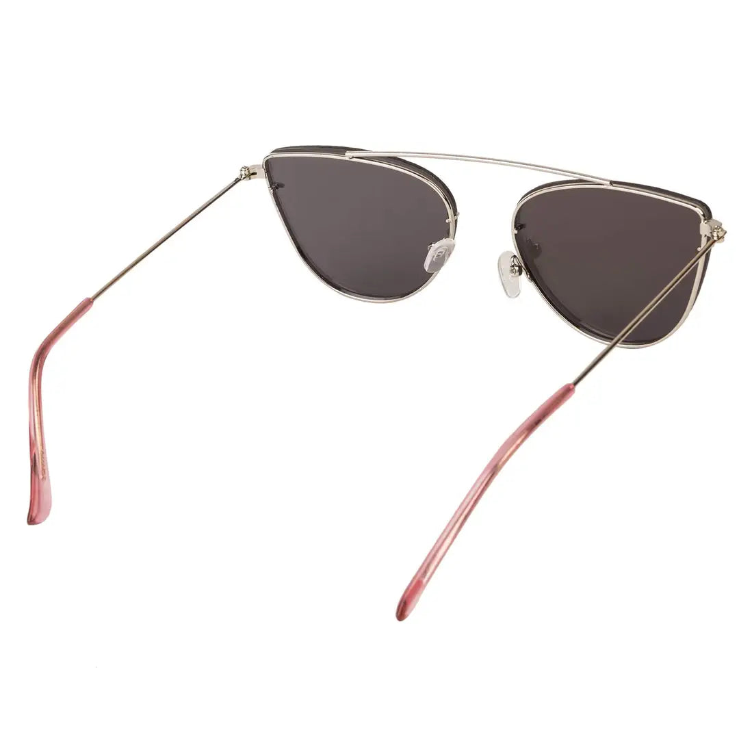 Arzonai Jones Square Silver-Multicolor UV Protection Sunglasses For Men  Women [MA-5555-S11]
