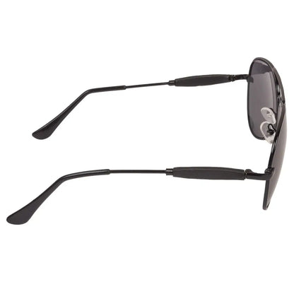 Arzonai Classics Aviator Black-Black UV Protection Sunglasses For Men  Women [MA-555-S1 ]