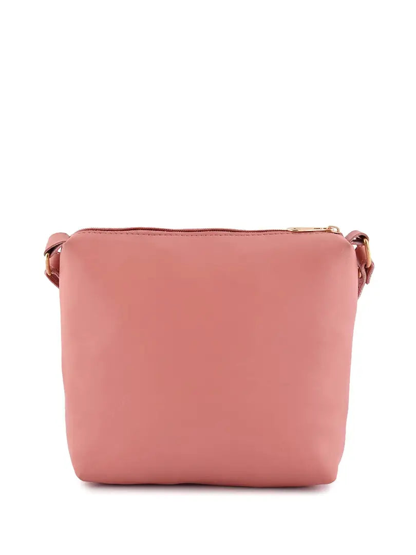 Krozilla Women Brown_Pink Sling bag Combo Pack of 2