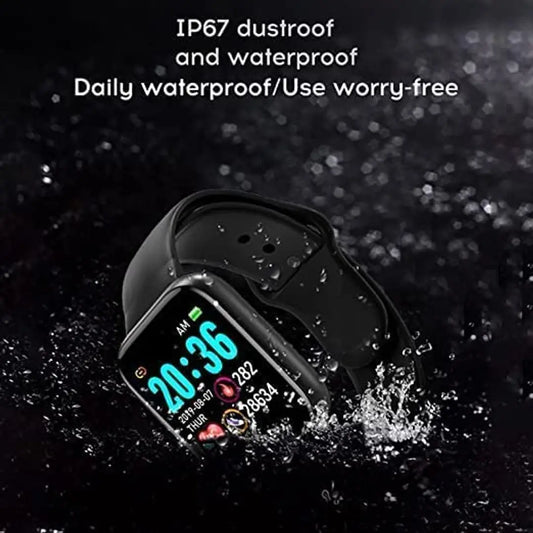 Premium Quality D20 Bluetooth Smart Watch For Men Women, Smartwatch Touch Screen Bluetooth Smart Watches For Android Ios Phones Wrist Phone Watch, Daily Activity Tracker, Heart Rate Sensor