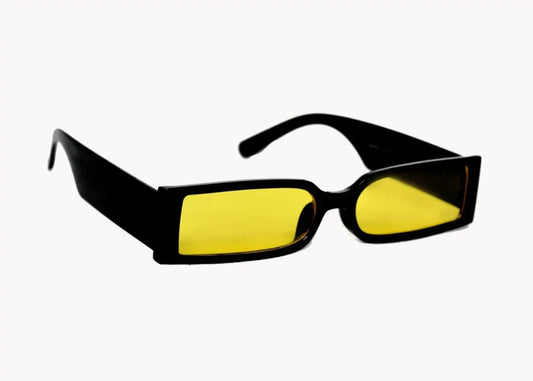 Retro Rectangle Sunglasses U V Protected for Teenage Girls & Women
