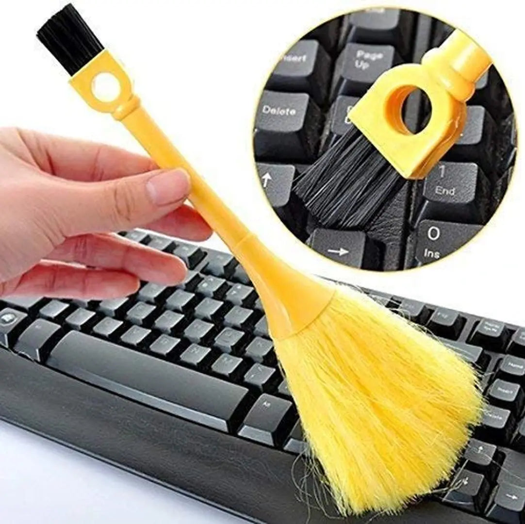 RA8 Products Desk Car Laptop Desktop Computer Keyboard Home Multipurpose Dusting Cleaning Brush (25 cm, Random Colour)